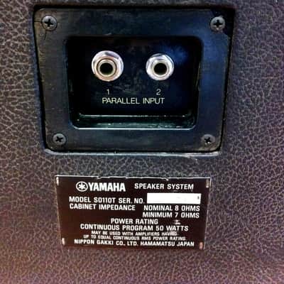 Yamaha S0110T 8ohm 50 watt speakers w/ horns Bild 5