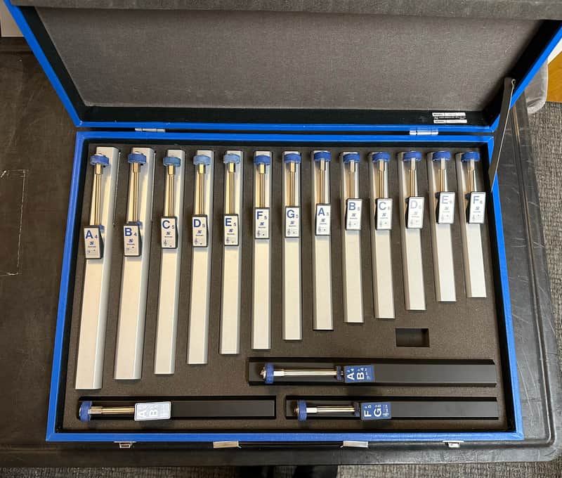 Suzuki HB-16 Tonechimes Tone Hand Chimes 16-note Diatonic Set (Sells new for $1,050) [See Video] image 1