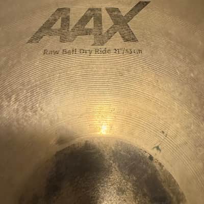 Sabian 21” AAX Raw Bell Dry Ride Cymbal image 3