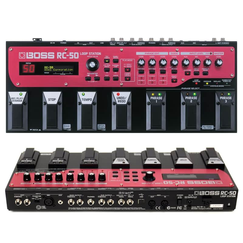 Boss RC-50 Loop Station for Guitar/Bass/other Instruments | Reverb