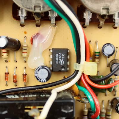 ProCo RAT Made in USA Silver Screw LM308N With Conversion Cable Distortion Guitar Effect Pedal 173163 image 7
