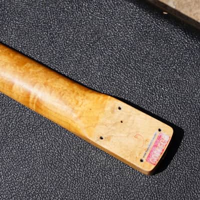 Insane 1963 Stratocaster Fender Neck Figured Maple Birdseye, Flame, Quilted image 18