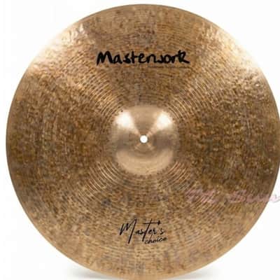 Masterwork 2pcs Master's Choice 22" Ride (2350 gr) - Custom Pointer 18" Crash (1350 gr) Cymbal Set image 3