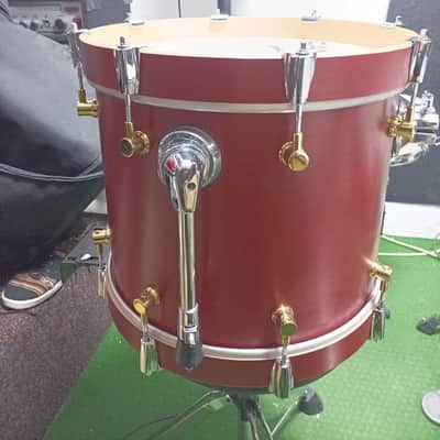 Canopus Canopus R.F.M. BASS DRUM - Biter Brown Oil image 3