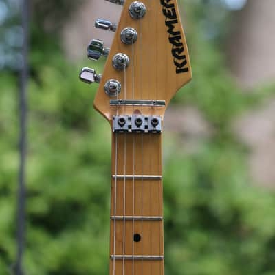 Kramer American Vintage Classic III 1987 Candy Apple Red Floyd Rose Duncan image 8