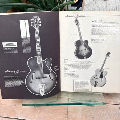 1960 Gibson Full Line Catalog Rare Burst Es335 Les Paul Melody Maker Vintage Case Candy Collector image 17