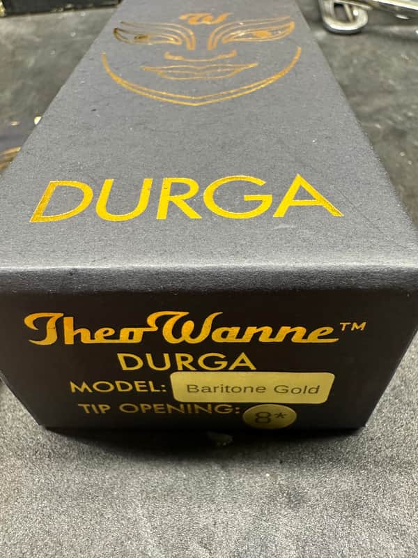 Theo Wanne Durga 3 8* Baritone Saxophone Mouthpiece 2018 - Gold plated image 1