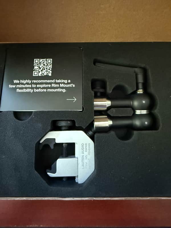 Lauten Audio Rim Mount Drum Mic Clip RM108 image 1