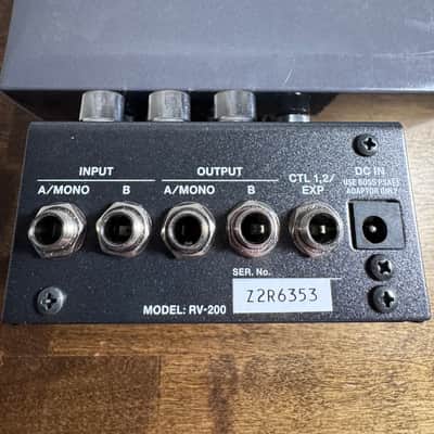 Boss RV-200 Reverb 2023 - Present - Black image 5