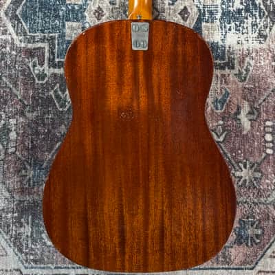 1960s Framus Model 5/195 Western Vintage Natural Made In Germany Acoustic Guitar W/ Original Chipboard Case! image 8