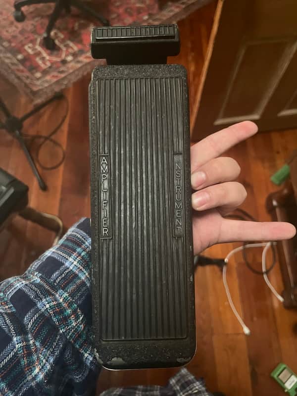 Thomas organ Crybaby stereo fuzz wah 1970s model 9-3017 image 1