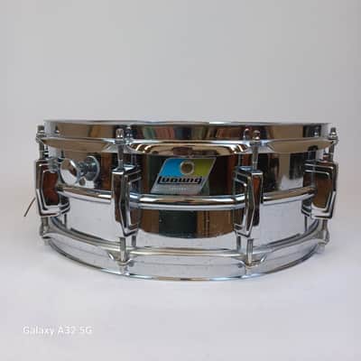 Ludwig Supraphonic 5x14" Snare Drum Vintage 70s Blue/Olive#1224386 10Lug Chicago image 1