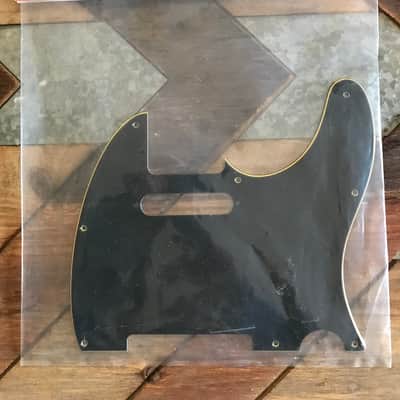Real Life Relics Fender® Aged Black Telecaster® Pickguard 8 Hole 3 Ply (Fender® SKU 0991356000)   [PGAD1] image 5