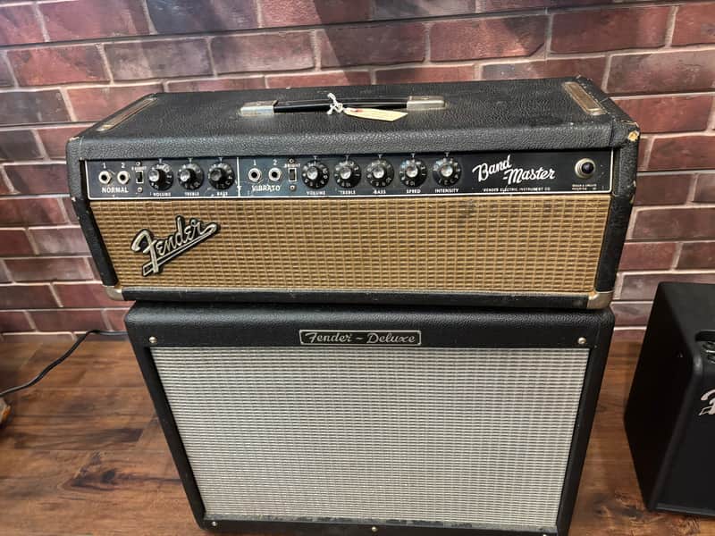 Fender  Bandmaster Head  1965 - Blackface image 1