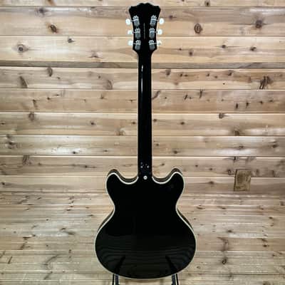 D'Angelico Excel DC Tour Electric Guitar - Black image 5