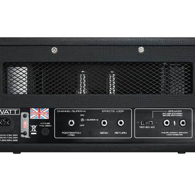 Hiwatt Super-HI 33 Head 30W 2-Channel Electric Guitar Amplifier Head with Extreme Gain image 2