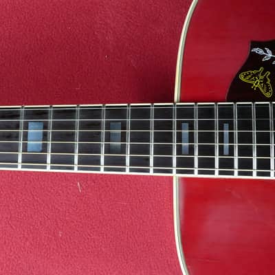 Morris WH-20 Humming Bird Late 70's Red Sunburst | Reverb