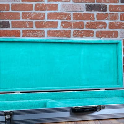 Fender Hendrix Monterey Flight Case 1997 - Black & Chrome With Blue Interior image 1