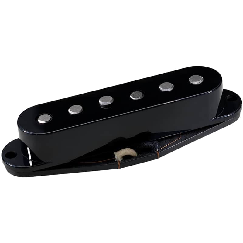 DiMarzio DP174BK Red Velvet Single Coil Pickup for Strat Guitar - BLACK image 1