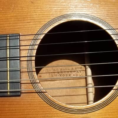 Fine Hall&Sons/James Ashborn Style 2 Parlor Guitar circa 1850. New Price. image 14