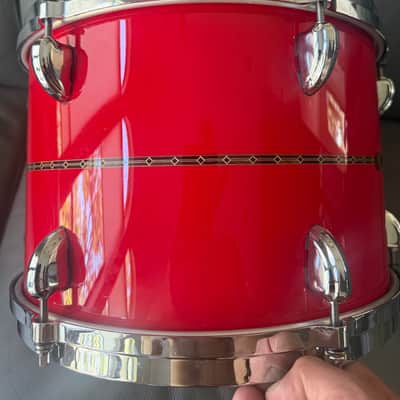Tama Star Bubinga 13x9 Tom - Solid candy red image 5