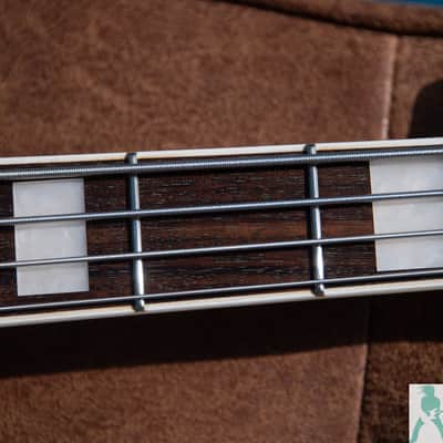 Edwards by ESP  E-JB-130ALR  - Vintage White - 70's Jazz Bass Style Reissue - Made in Japan - Pro Set Up w Perfect Frets/Action/Intonation! image 9