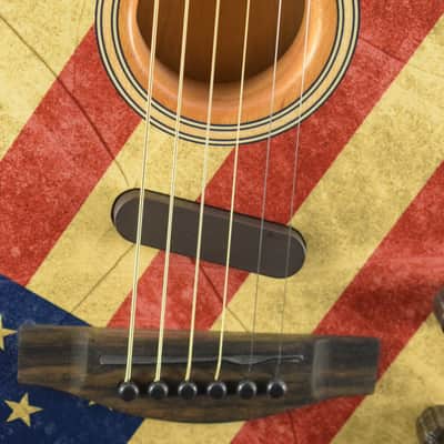 Mint Fender Limited Edition American Acoustasonic Telecaster USA Flag image 3