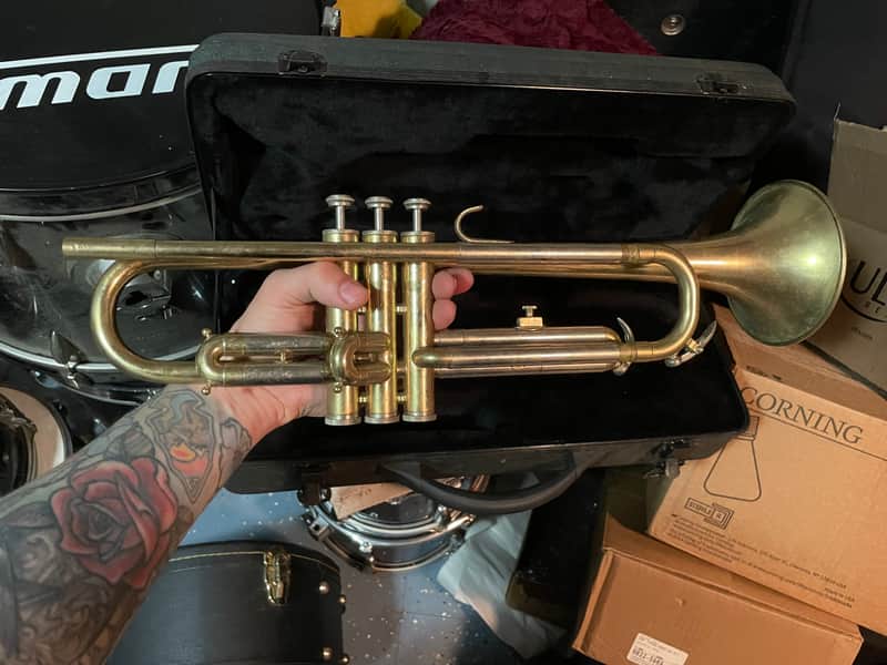 Blessing Trumpet with case and no mouthpiece, USA