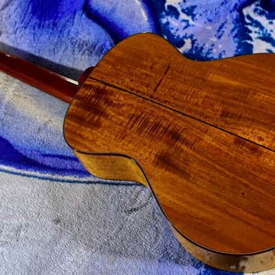 2020 Hippner Dabema Acoustic Steel String Guitar Auditorium - OM with Fishman Sonitone Pickup image 14