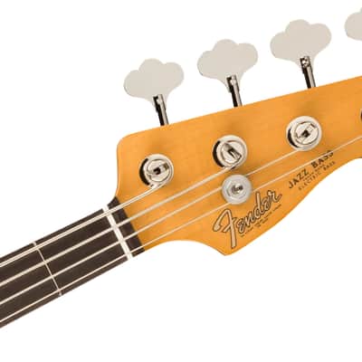 Fender Vintera II '60s Jazz Bass Fiesta Red & Deluxe Gig Bag image 5