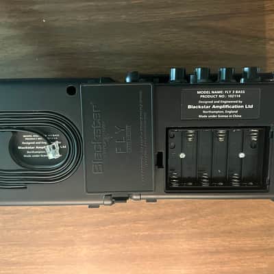 Blackstar Fly 3 Bass 3-Watt Mini Bass Combo/Cabinet Stereo Pack 2016 - 2020 - Black image 5