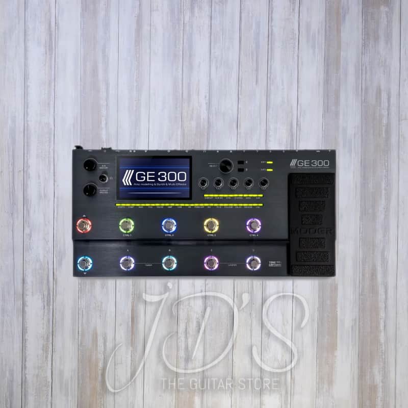 Mooer GE300 Amp Modeling & Multi-Effect Guitar Processor (Ex Demo) image 1