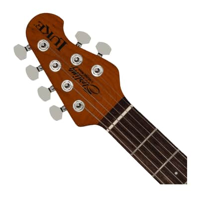 Sterling by Music Man Luke LK100 Electric Guitar - Bodhi Blue w/Rosewood FB image 4