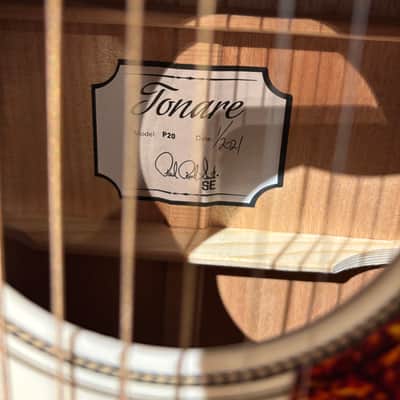PRS SE P20E Tonare Parlor with Fishman GT1 Pickup 2020 - 2021 - Antique White image 16