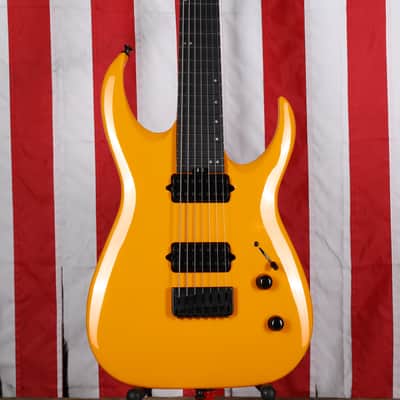 Jackson Pro Plus Series Misha Mansoor Signature Juggernaut HT7 - Signal Yellow image 1