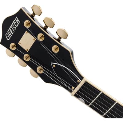 Used Gretsch Broadkaster LX Center Block w/ String-Thru Bigsby - Black image 4