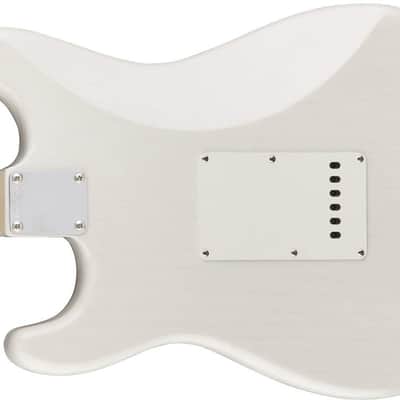 Genuine Fender 1-Ply Vintage Style 6-Hole Stratocaster/Strat Back Plate - WHITE image 8