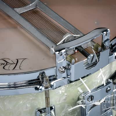 1967 Rogers Dynasonic Snare Drum White Marine Pearl : 6.5 x 14 image 15