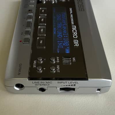 Boss Micro BR Digital Recorder M-BR w/ PSA-120S Power Supply image 5