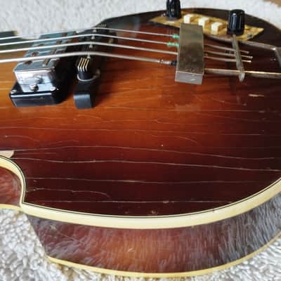 Hofner original vintage 1960's Violin/ Beatle Bass 500/1 image 17