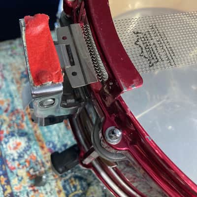 Tommy Lee's Motley Crue "Girls, Girls, Girls" Tour Pearl Free Floating Snare Drum. SIGNED! image 23