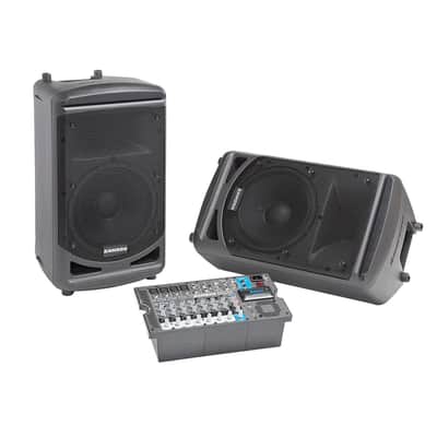 SAMSON EXPEDITION XP1000 Portable 10-Ch 1000w Active Bluetooth FX PA System DEMO image 4