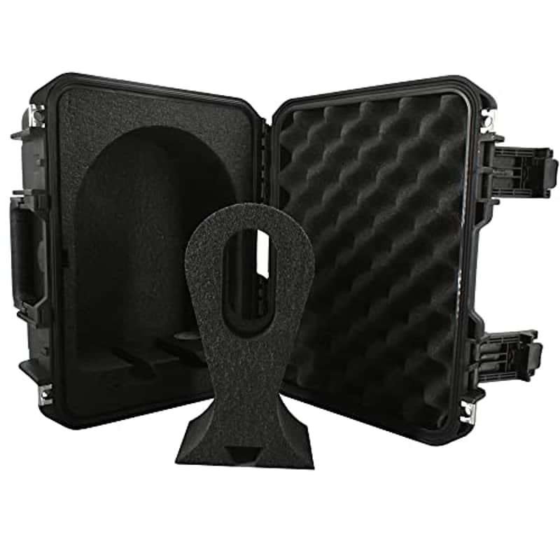 Dekoni Audio Headphone Hero Hard Travel Case With Headphone Stand Insert - Used image 1