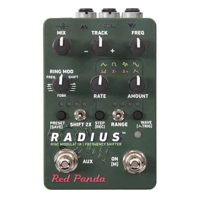 Red Panda Radius Ring Modulator Frequency Shifter Pedal image 1