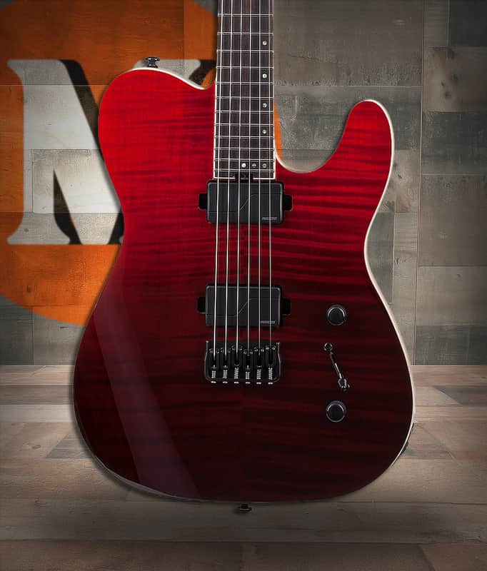 Schecter PT SLS Elite - Blood Burst (1375) image 1