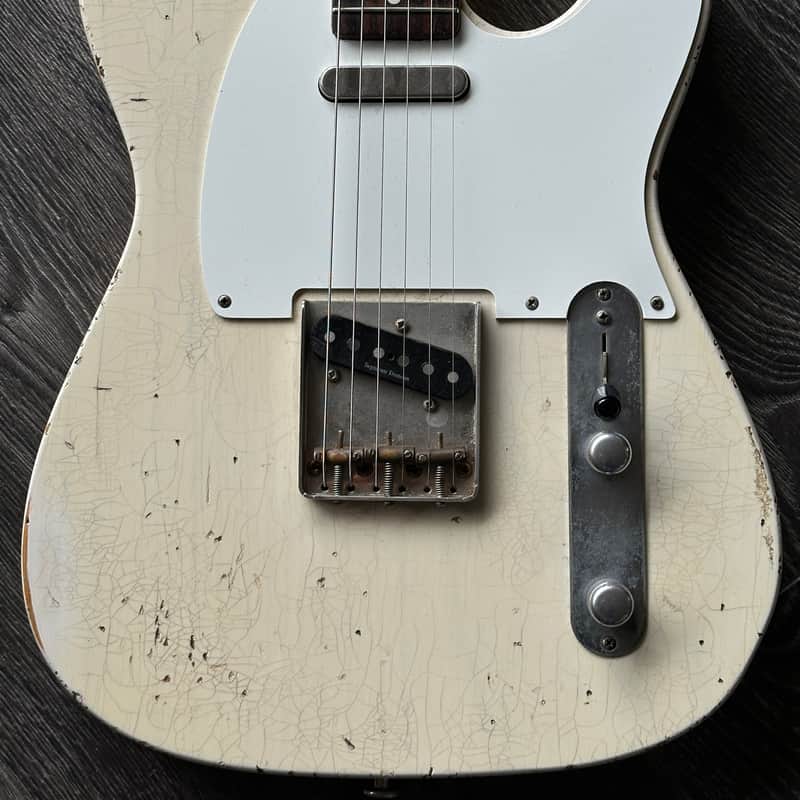 Haar T Tele Old Headstock Ash Body Blonde Aged Nitro 3kg Light