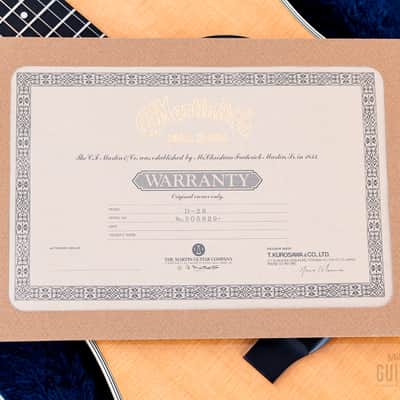 1991 Martin D-28 Dreadnought Acoustic Guitar, Collector-Grade w/ Case, Tags image 19