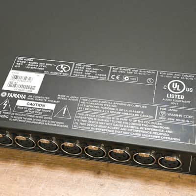 Yamaha AD8HR AD Converter with Remote Preamp CG0121V image 9