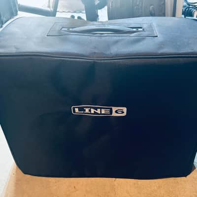 Line 6 Powercab 112 Plus 250-Watt 1x12" Cabinet Black with Cover and Digital XLR cable image 2