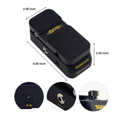 2 in 1 Active Volume / Wah Wah (Volwah) Pedal Combo Guitar Effect Pedal image 5